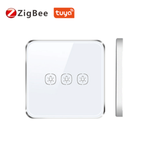 涂鸦智能ZigBee无线移动开关免布线智能触摸开关tuya随意贴无线